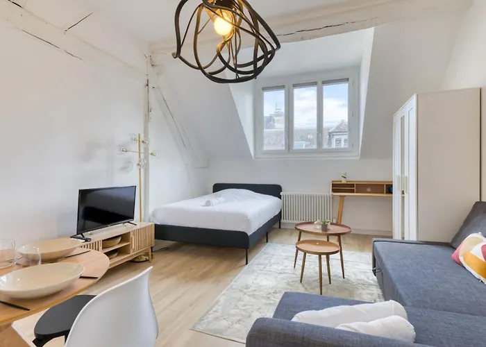 Apartment Mia Cosy Proche Place Du Vieux Marche Rouen